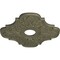 Ekena Millwork Peralta Ceiling Medallion (Fits Canopies up to 4 5/8"), 17 3/4"OD x 3 1/8"ID x 1"P, Spartan Stone CM17PESSF - alternate 3